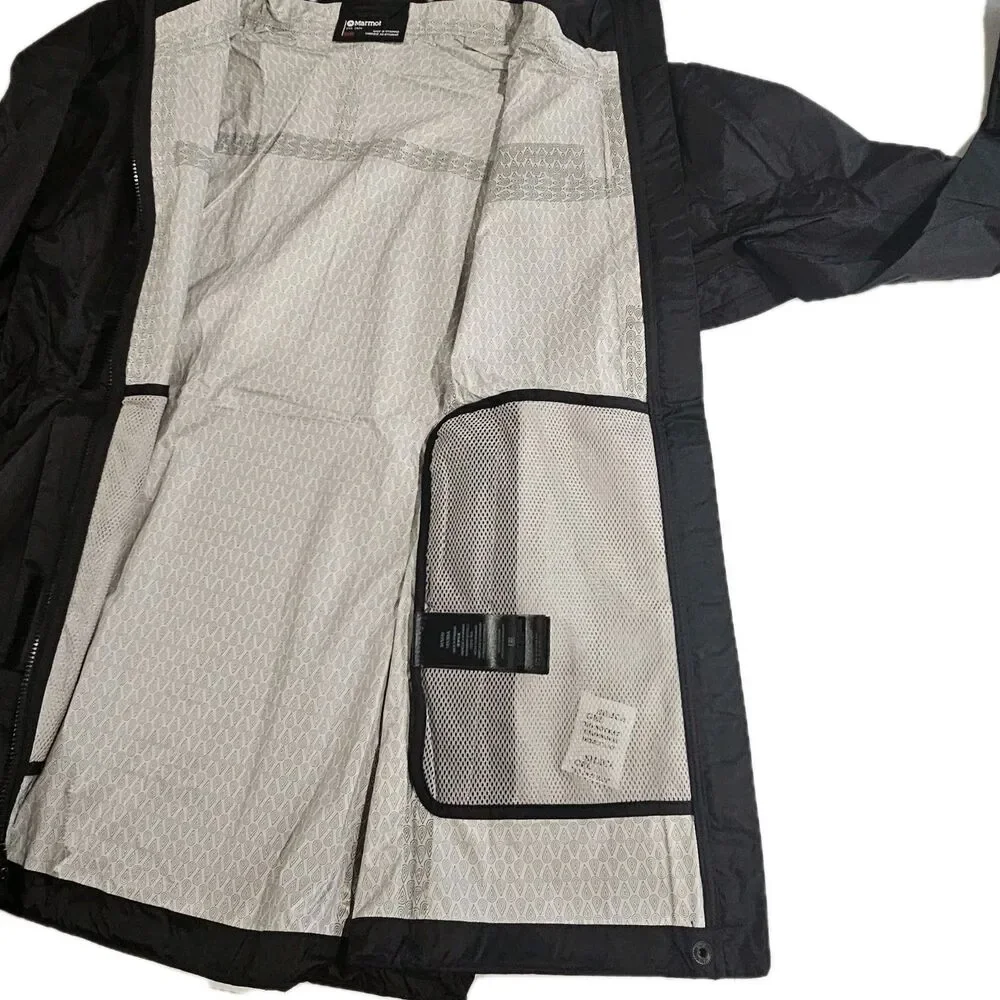 Marmot Women's Precip Eco Jacket rain coat / Black /‎ 46700-001 / Medium/ New